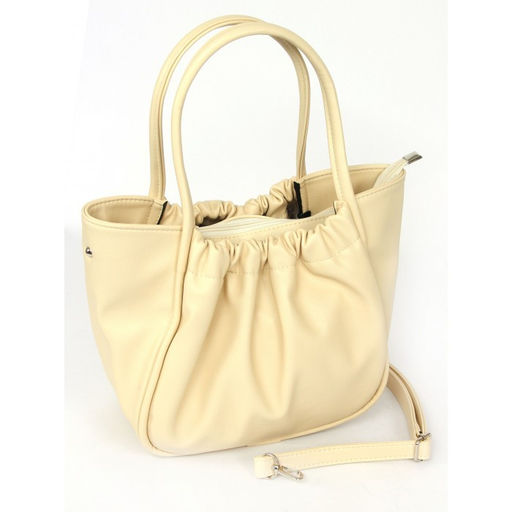 Сумка женская искусственная кожа ADEL-285, 3отд.2внут.карм. плечевой ремень, бежевый 260365