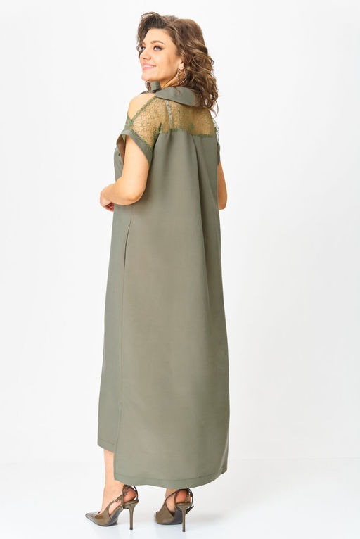 Платье Michel Chic 2179 хаки фото 2