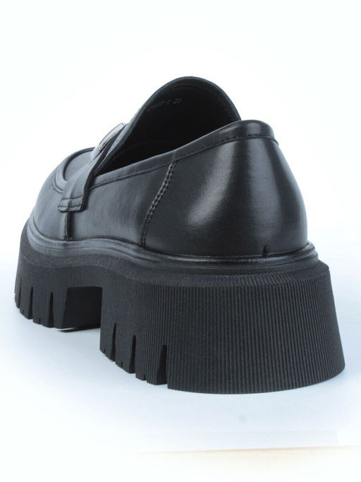 01-C1808-1 BLACK Ботинки демисезонные женские (натуральная кожа) - Фабричный китай фото 7