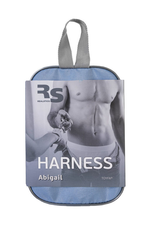 Трусики для страпона TOYFA RealStick Strap-On Abigail, экокожа, черные