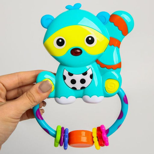 Музыкальная игрушка «Енот» с зеркальцем и светом