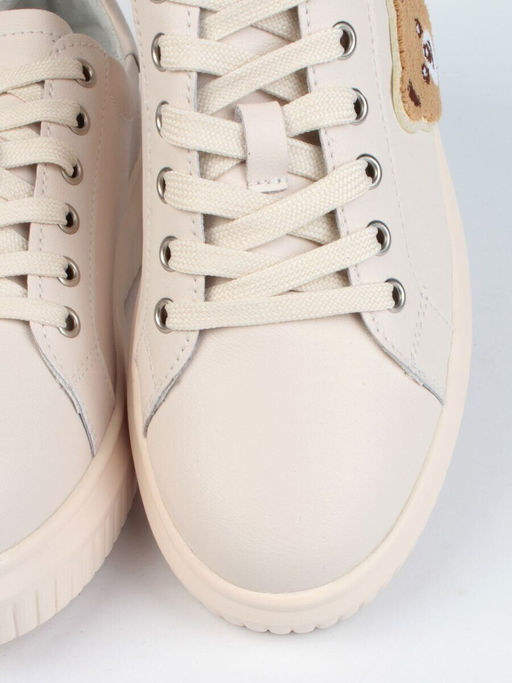 05-SD12-2D BEIGE Кроссовки женские (натуральная кожа)