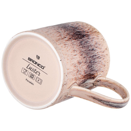 Цена за 4 шт. КРУЖКА BRONCO LUSTER 390 МЛ фото 3