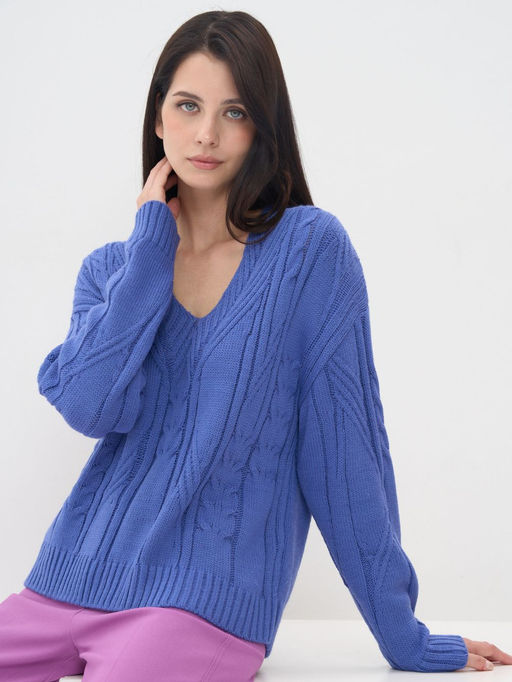 Джемпер женский 7232-40188. 18-3945 звездная пыль