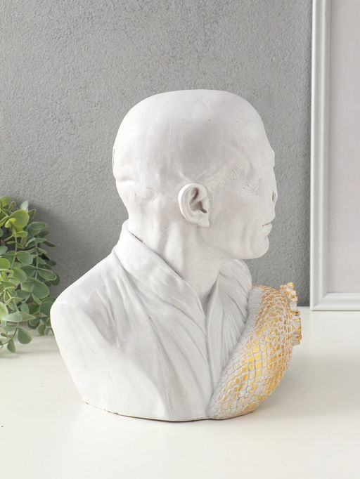 Копилка "Волан-де-Морт" 31х27х23 см, белый с золотом