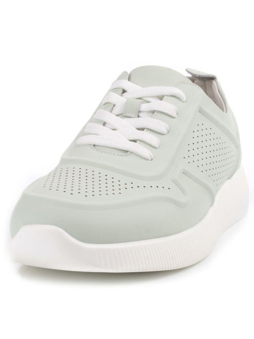 05-PDL195-3-2 LT. GREEN Кроссовки женские (натуральная кожа) - Фабричный китай фото 5