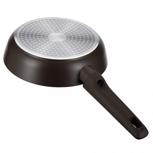 Сковорода с антипригарным покрытием Brownie д24см, h5,3см, s2,8мм, дно д3,5мм, индукционное дно д17,5см, алюминий, бакелитовая ручка с покрытием soft-touch, Regent (Китай) Подходит для всех видов плит, включая индукционную. - Домашняя мода фото 5