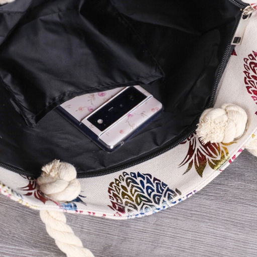 Сумка пляжная на молнии 45х32х14 см / BB24 /уп 1/микс - ГалеонТрейд фото 7