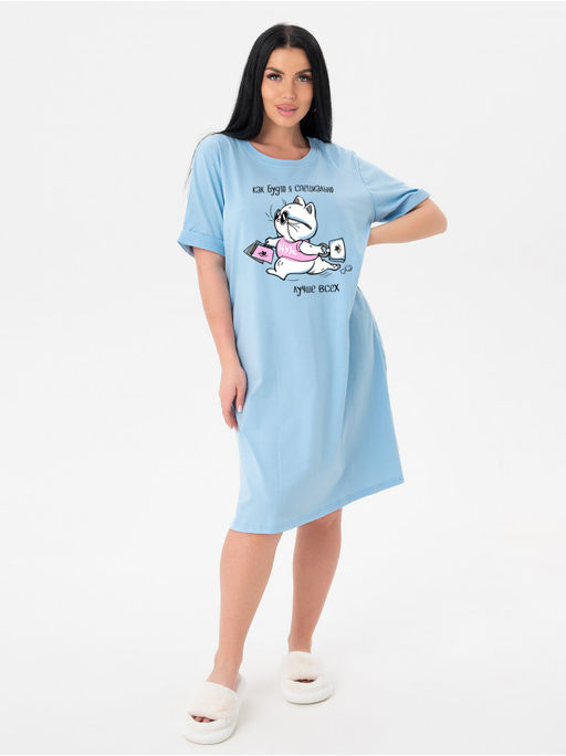 Туника Стиль голубой