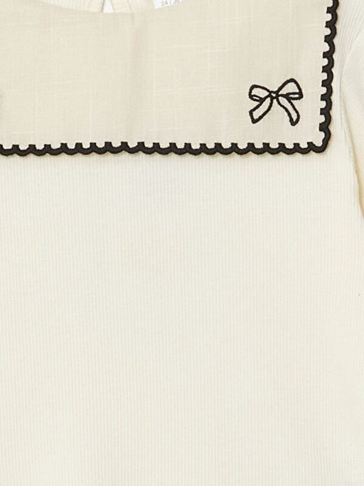 Uzun Kollu Nak??l? K?z Bebek Bluz - Waikiki фото 2