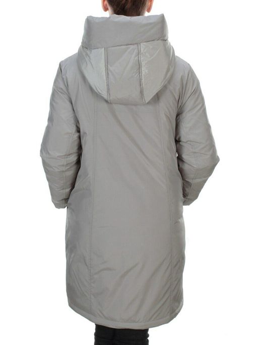 21-975 GREY Пальто зимнее женское AIKESDFRS (200 гр. холлофайбера) - Fashion фото 5