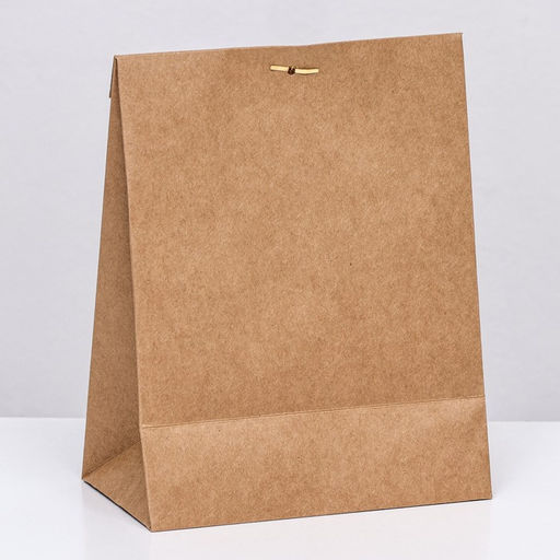 Цена за 5 шт. Коробка-пакет, крафт с окном, 23 х 18 х 10 см - UPAK LAND фото 2