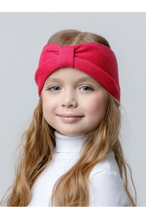 Crockid _ КВ 20378/25/насыщенно-розовый повязка на голову для дев