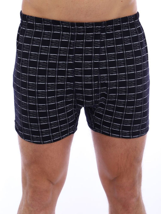 Трусы-боксеры, модель 212, трикотаж (46 размер, Клетка) - Ивановотекстиль фото 6
