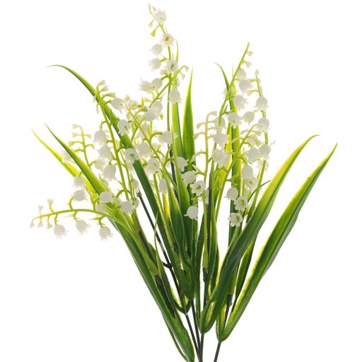 Цветок искусственный "Ландыш", L15 W15 H36 см