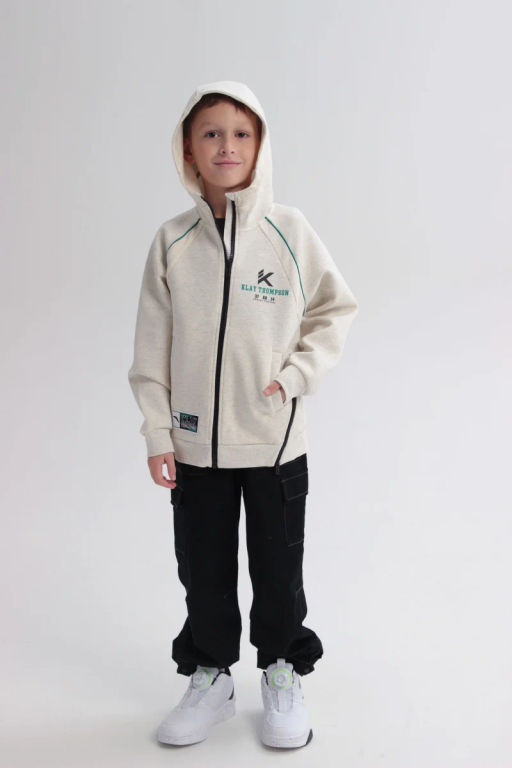 Толстовка на молнии с капюшоном Серый - Anta sport фото 9