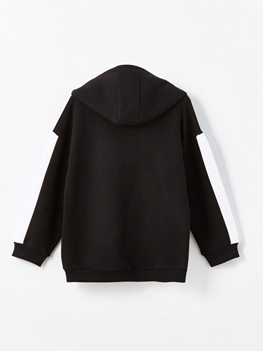 Bisiklet Yaka Uzun Kollu Be?ikta? Bask?l? Erkek Bebek 3l? Tak?m - Waikiki фото 3