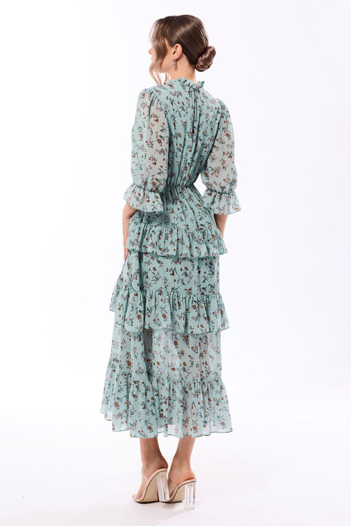 Платье Golden Valley 4919-1 бирюзовый  фото 3