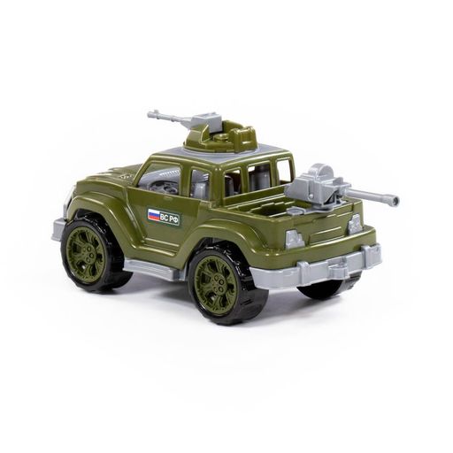 Автомобиль-пикап военный Легионер-мини с 2-мя пулемётами (в сеточке) - Wader quality toys фото 3