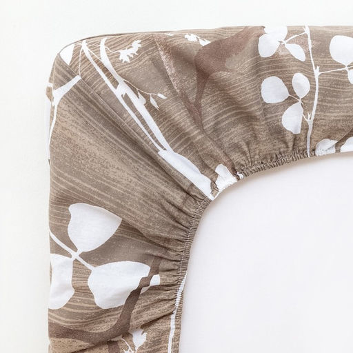 Простыня на резинке Этель Кремовое утро 180х200х25+-2см  фото 3