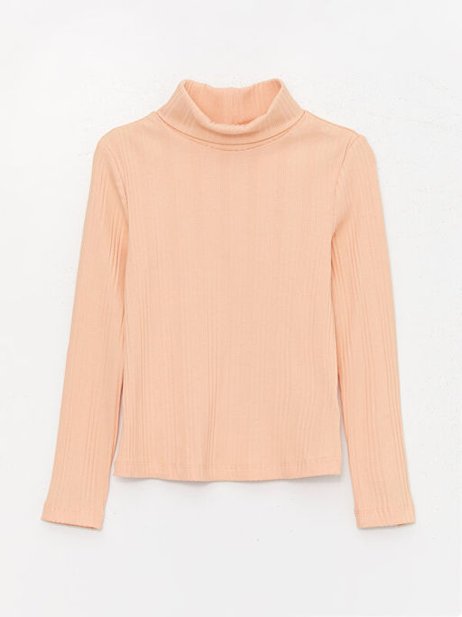 Bal?k?? Yaka Uzun Kollu K?z ?ocuk Ti??rt