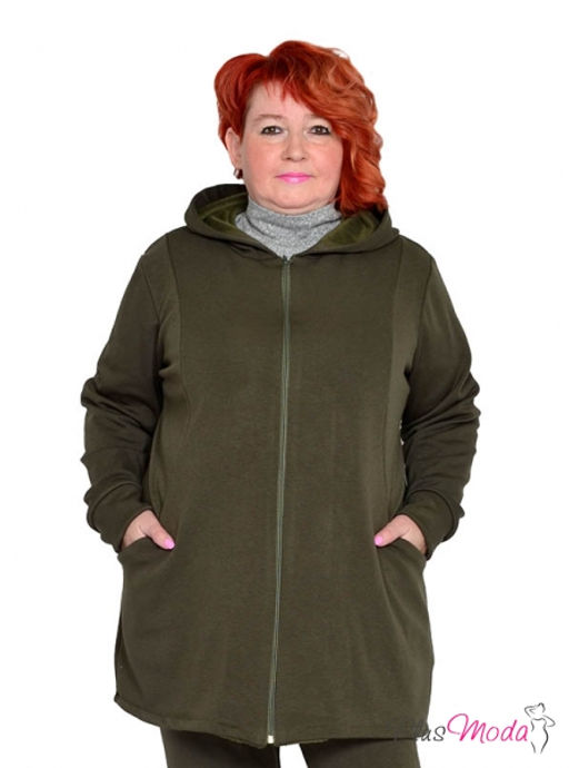 Пальто Модель №1771 размеры 44-84 - Plusmoda фото 2