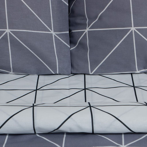 Постельное бельё Этель евро Grey haze 200*217 см, 220*240 см, 70*70 см - 2 шт,бязь 125 г/м2  фото 9