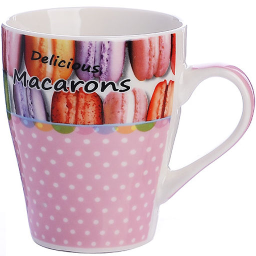 25971 Кружка 340мл Макаруны (мин.4шт)LR(х36) - Mayer&boch фото 2