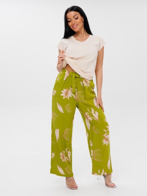 681 брюки маломер (Лайм) - А-дина фото 4