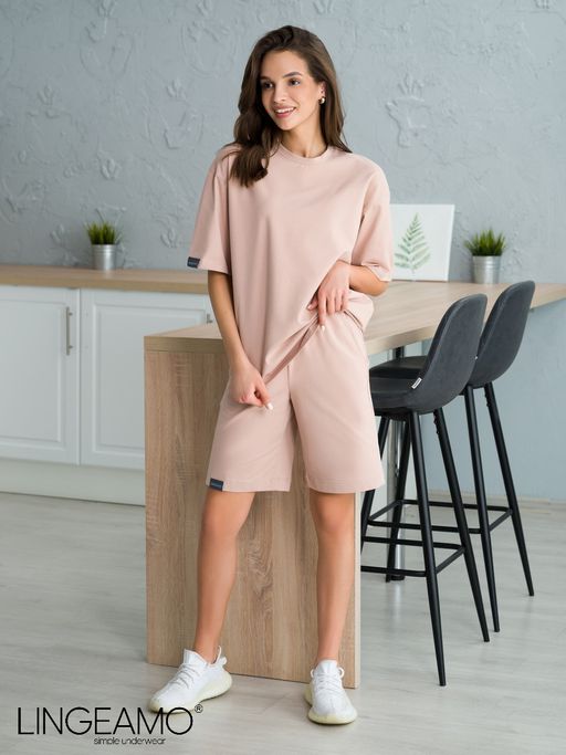 Удлиненные трикотажные женские шорты Lingeamo КБ-19 (118)  фото 2