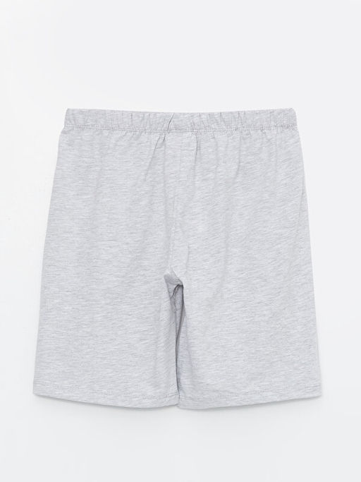 Beli Lastikli Bask?l? Erkek ?ocuk Pijama ?ort - Waikiki фото 2