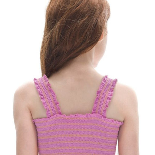 PELICAN, майка-топ для девочек, Джинс  фото 6