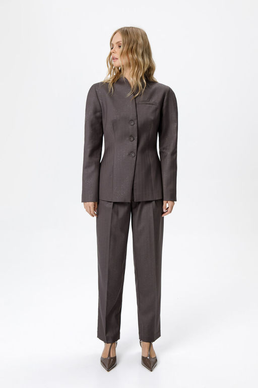 Жакет Pirs 6265 кофейный