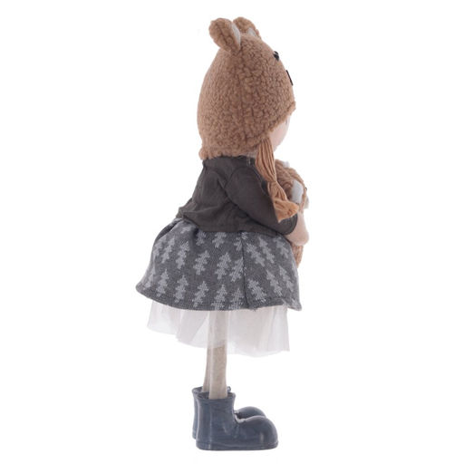 Игрушка набивная с подсветкой "Мальчик/Девочка", L13 W9 H37 см, 2в.