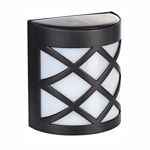 Светильник садовый настенный на солнечной батарее 10х11 см / PM-059 /уп 100/