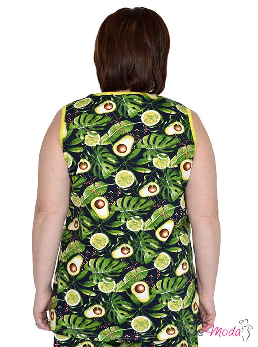 Майка Модель №604 размеры 44-84 - Plusmoda фото 2