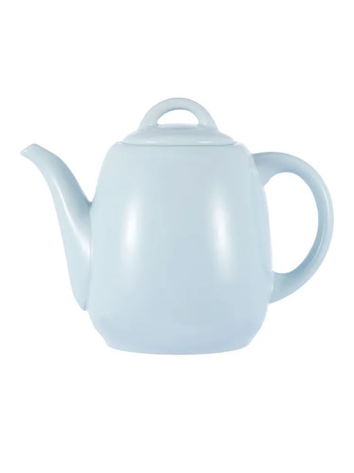 52220 GIPFEL Чайник заварочный ETHER 1000 мл. Материал: керамика. Цвет: светло-голубой.