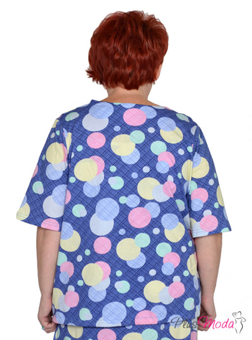 Кардиган-накидка Модель №1519 размеры 44-84 - Plusmoda фото 12