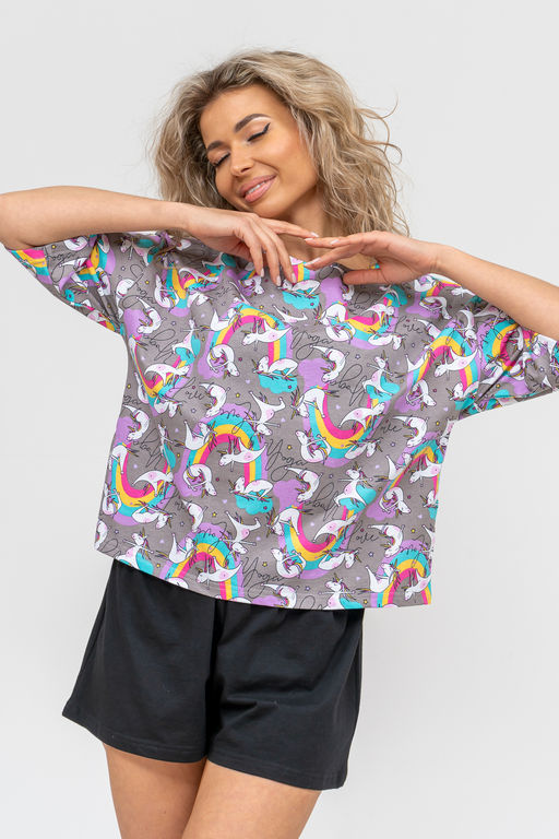 Костюм домашний женский Натали 36719 хлопок  фото 11