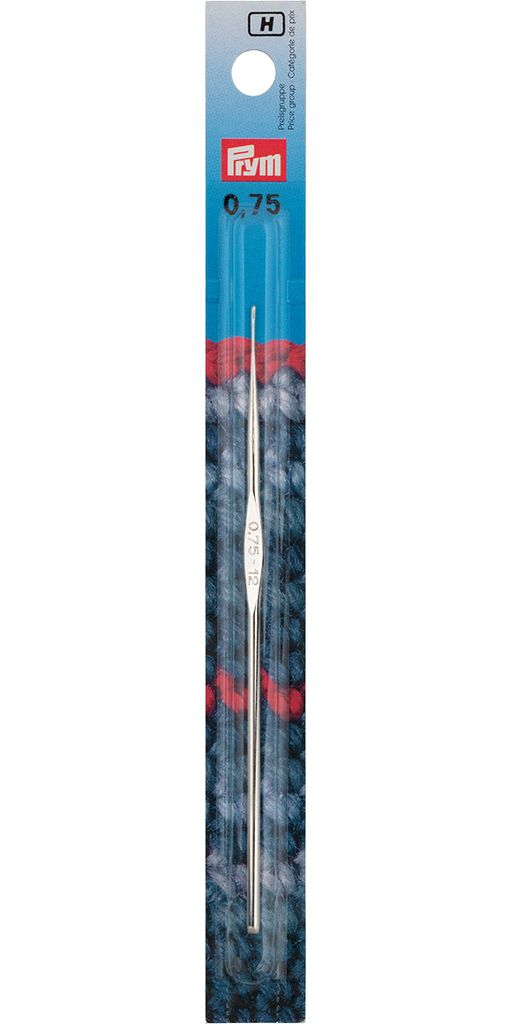 Для вязания PRYM 175849 крючок IMRA сталь d 0.75 мм 12.5 см в блистере