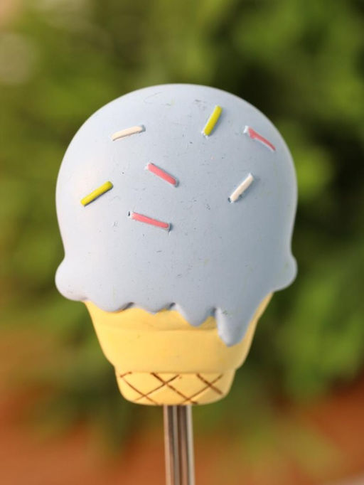 Крючок на липучке Ice cream, blue