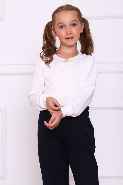 Блузка Микелла длинный рукав детская