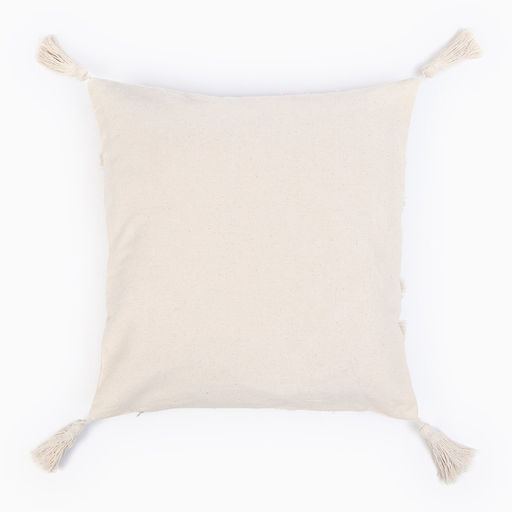Наволочка декоративная Этель Бохо, 45х45 см, цвет молочный, 100% хлопок  фото 10