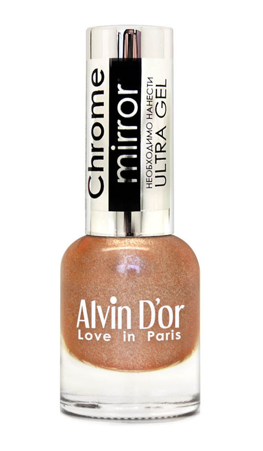 Alvin Dor Лак для ногтей Chrome mirror тон 6317 15мл