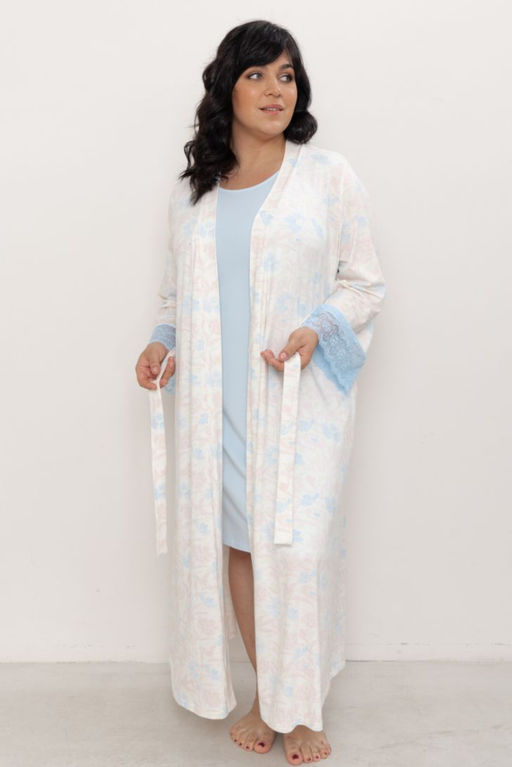 ПЕНЬЮАР ЖЕНСКИЙ арт. 6705W-76031.1S-057 - Almando melado фото 2