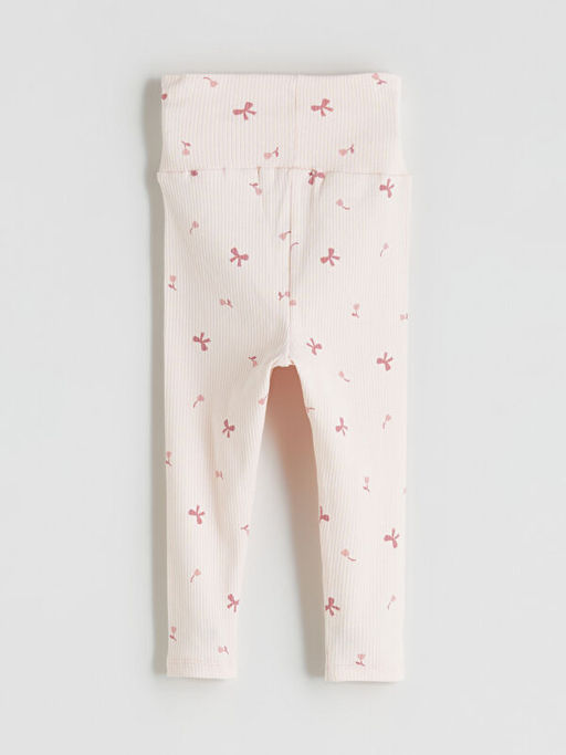 Beli Lastikli Bask?l? K?z Bebek Tayt