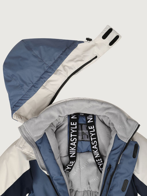 Комбинезон 8з4925 салат/сталь - Nikastyle фото 9