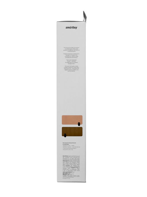 Коврик для мыши Smartbuy SBMP-24-LC, 90х40 см, экокожа, пробка, бежевый