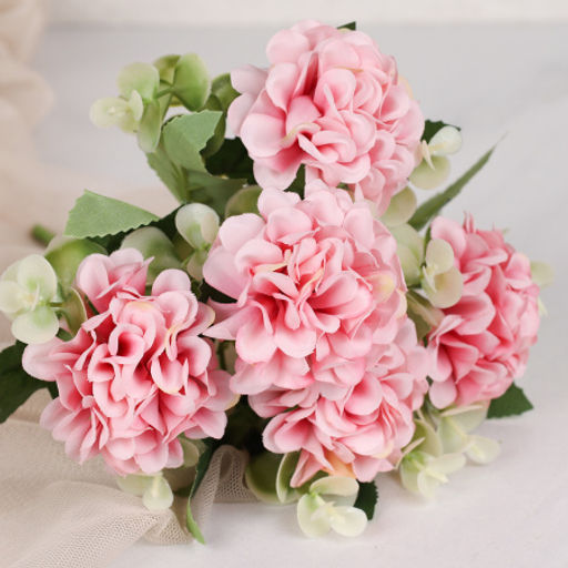 Цветок искусственный Гортензия 27 см / ZJ3179 /уп 2/1200/ - Галеонтрейд фото 3