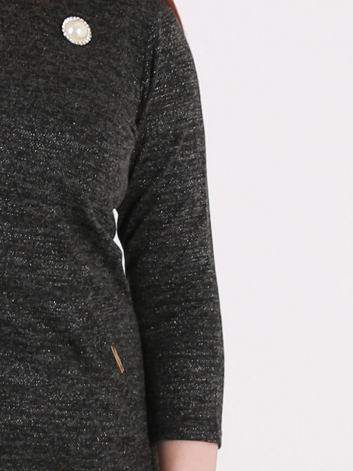 2В 4591.С2 Платье+ брошь - Almond фото 5